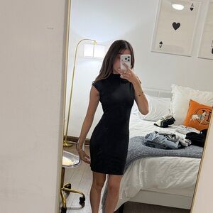 White Fox Boutique Black Mini Dress